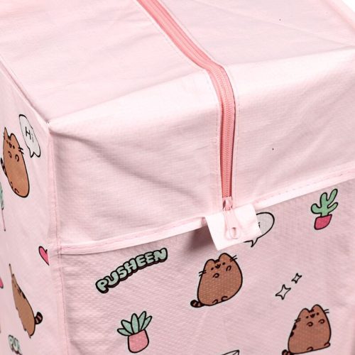 Pusheen mintájú tárolózsák / szennyestartó